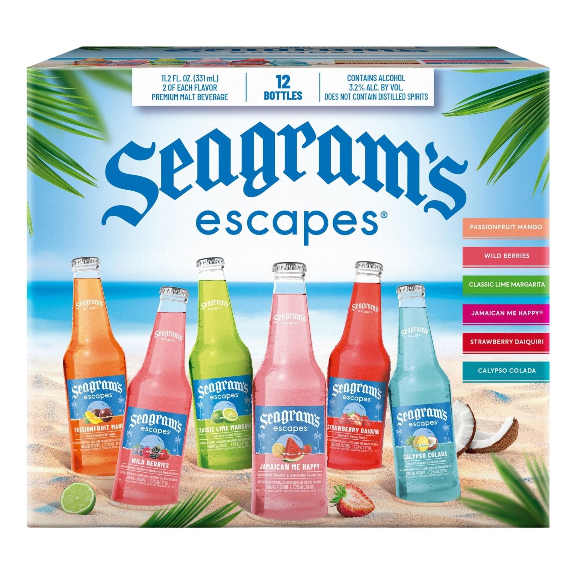 SEAGRAMS VARIETY 12PK