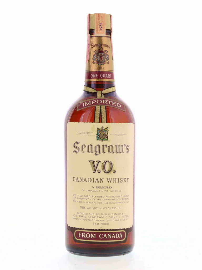 SEAGRAMS VO GOLD 8YR 1.75L