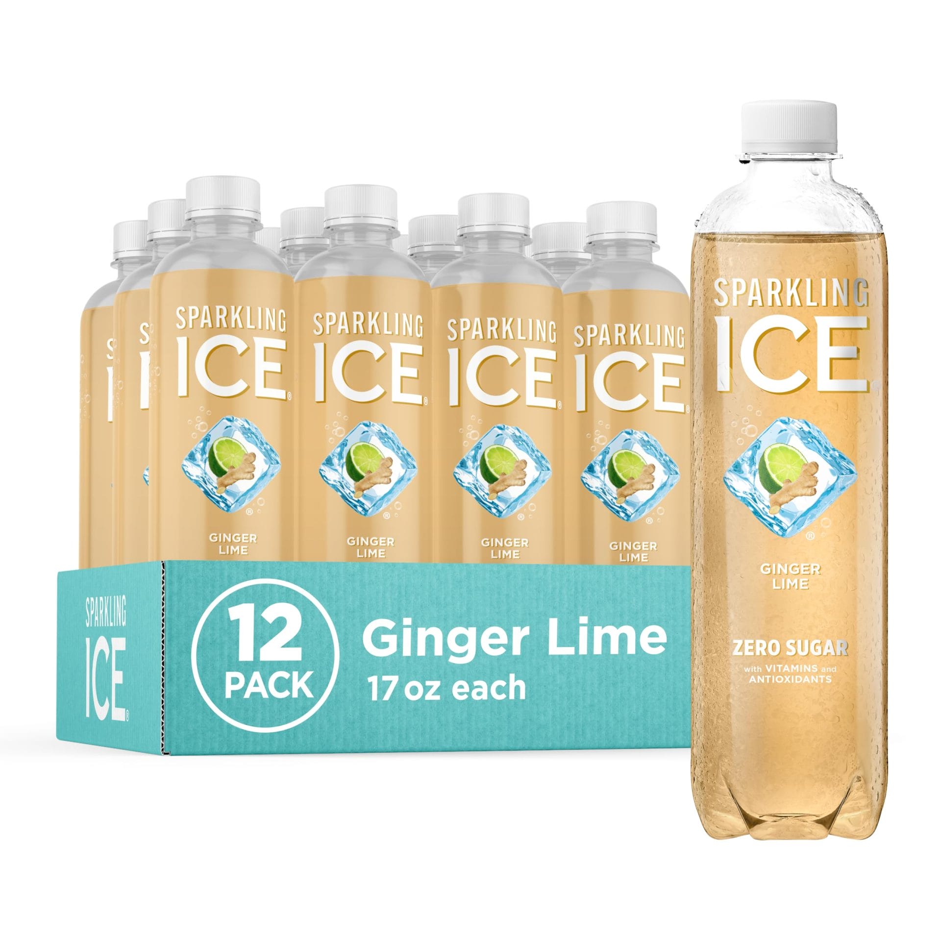 SPARKLING ICE GINGER LIME 502ML