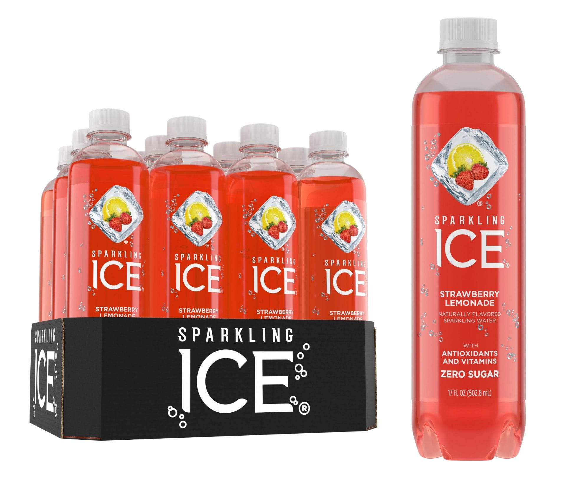 SPARKLING ICE STRAWBERRY LEMONADE