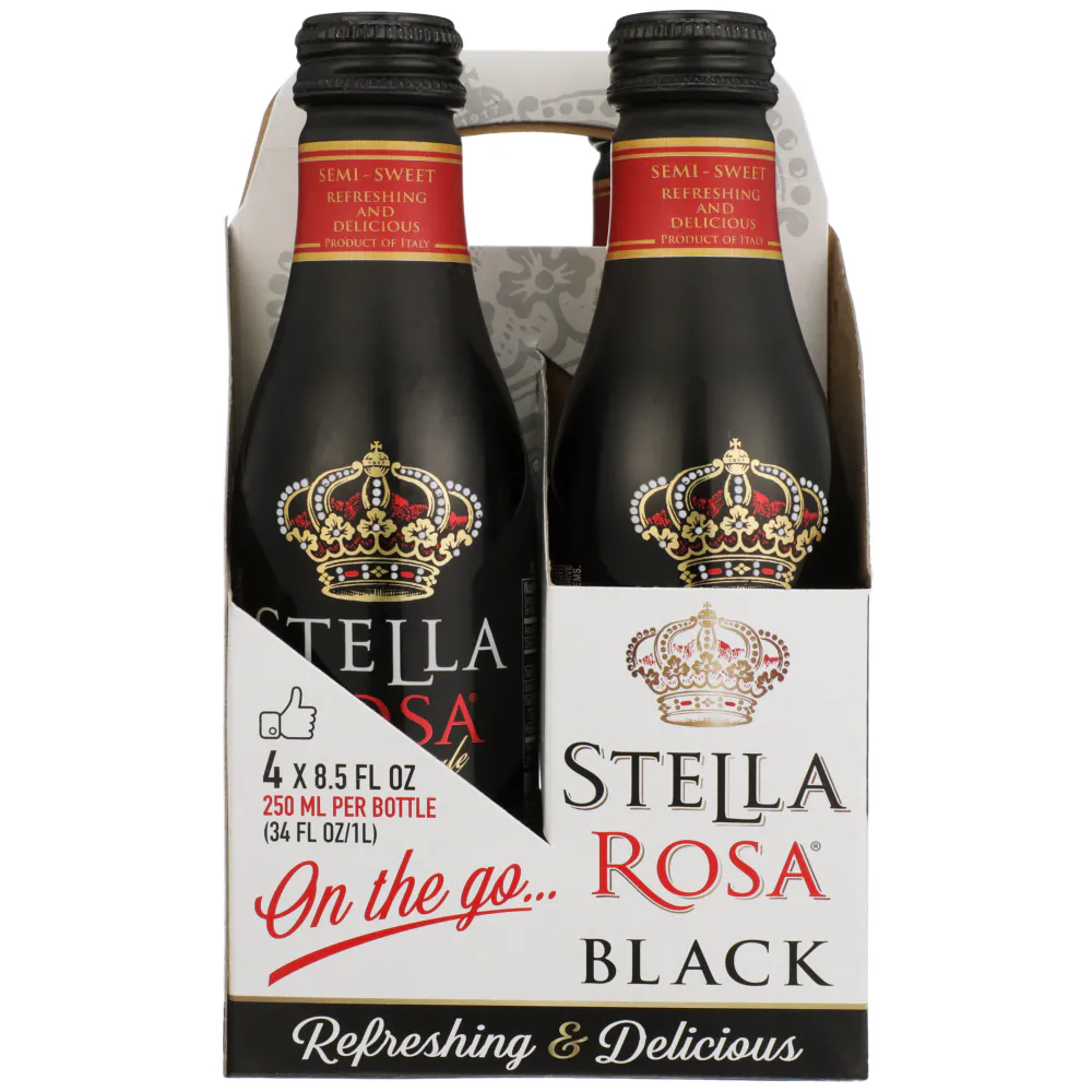 STELLA ROSA BLACK 4PKS