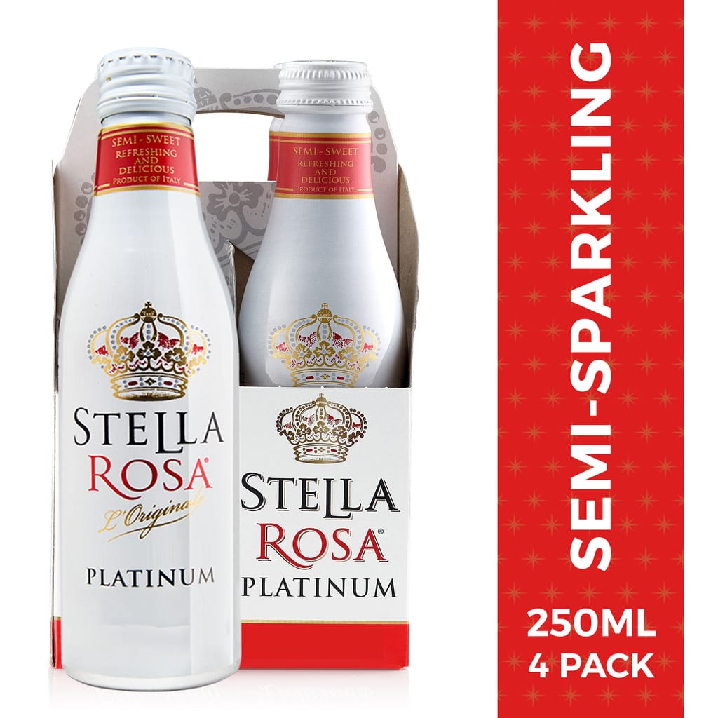 STELLA ROSA PLATINUM MOSCATO 4PK