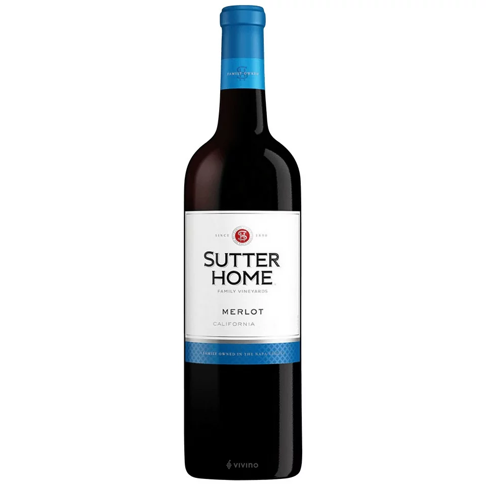 SUTTER HOME MERLOT 1.75L