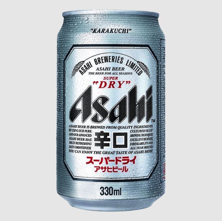 Asahi Beer Single Can
