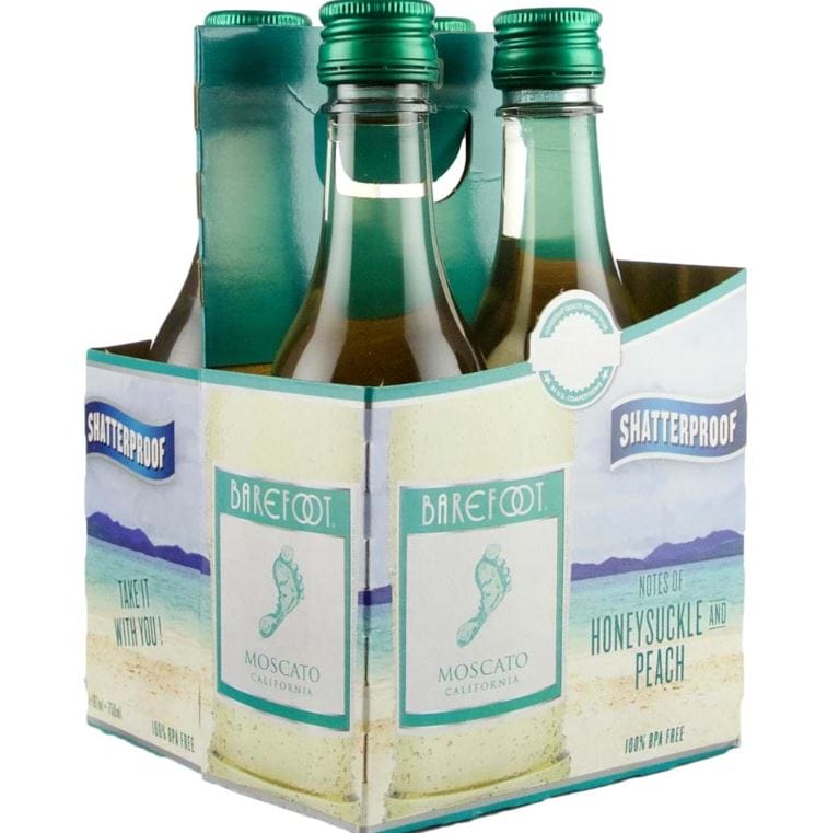 Barefoot Moscato Wine 4-Pack