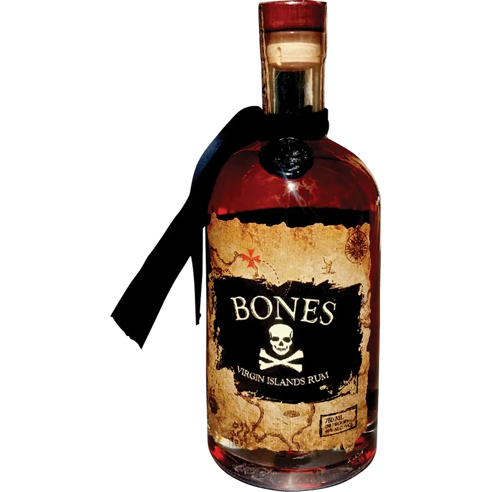 Bones Caribbean Spiced Rum - 750ml Bottle
