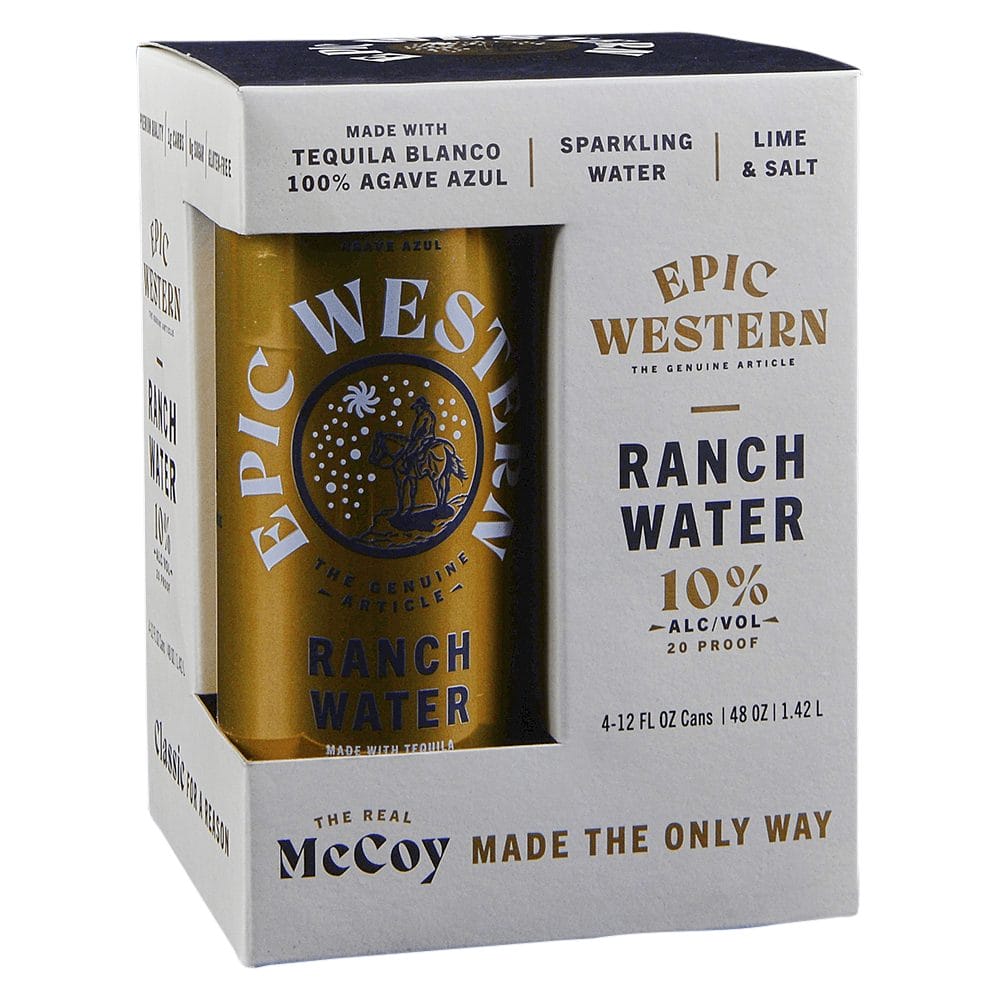 EPIC RANCH WATER 4pak