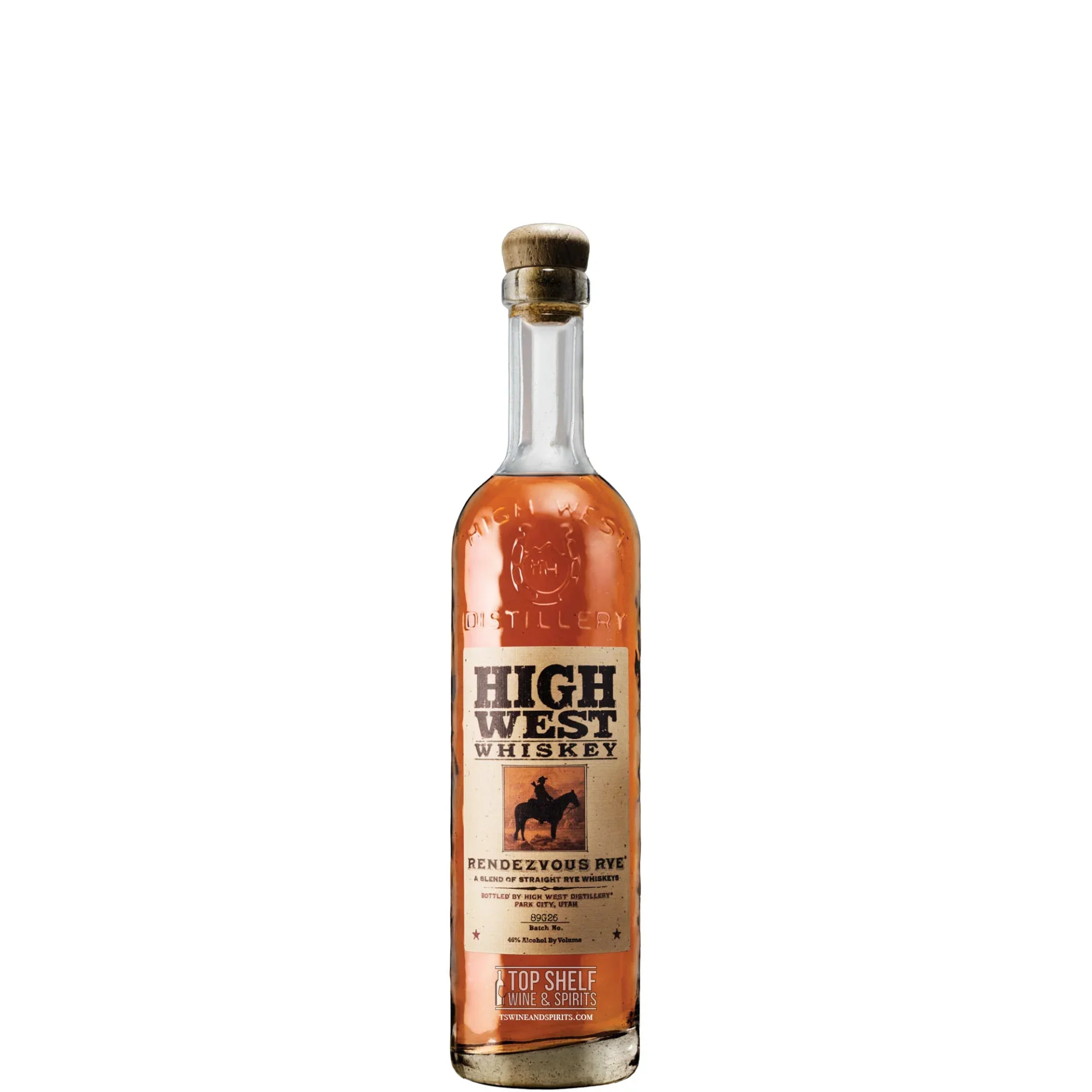 HIGH WEST REN.RYE 375ML