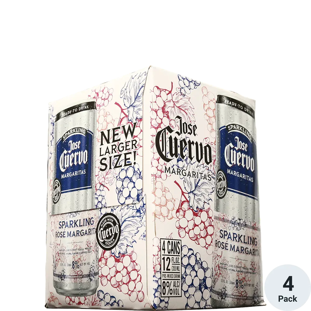 JCUERVO ROSE Margarita 4PK