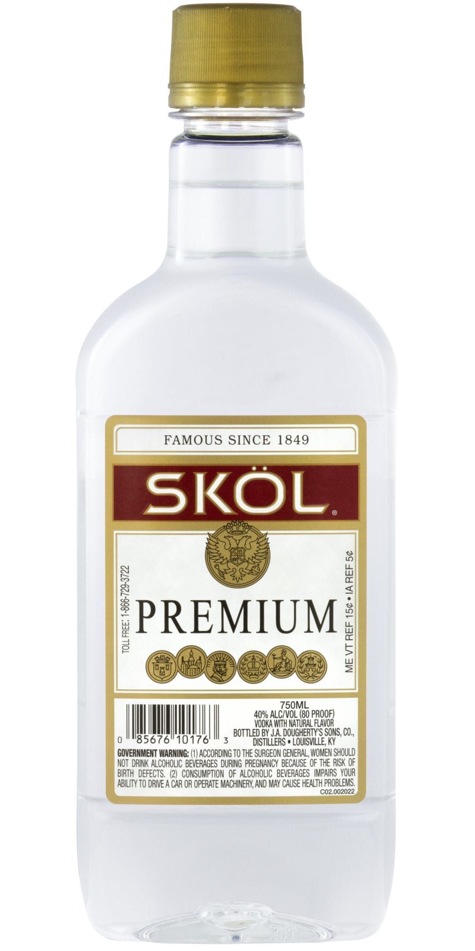 Skol premium vodka (750 ml)