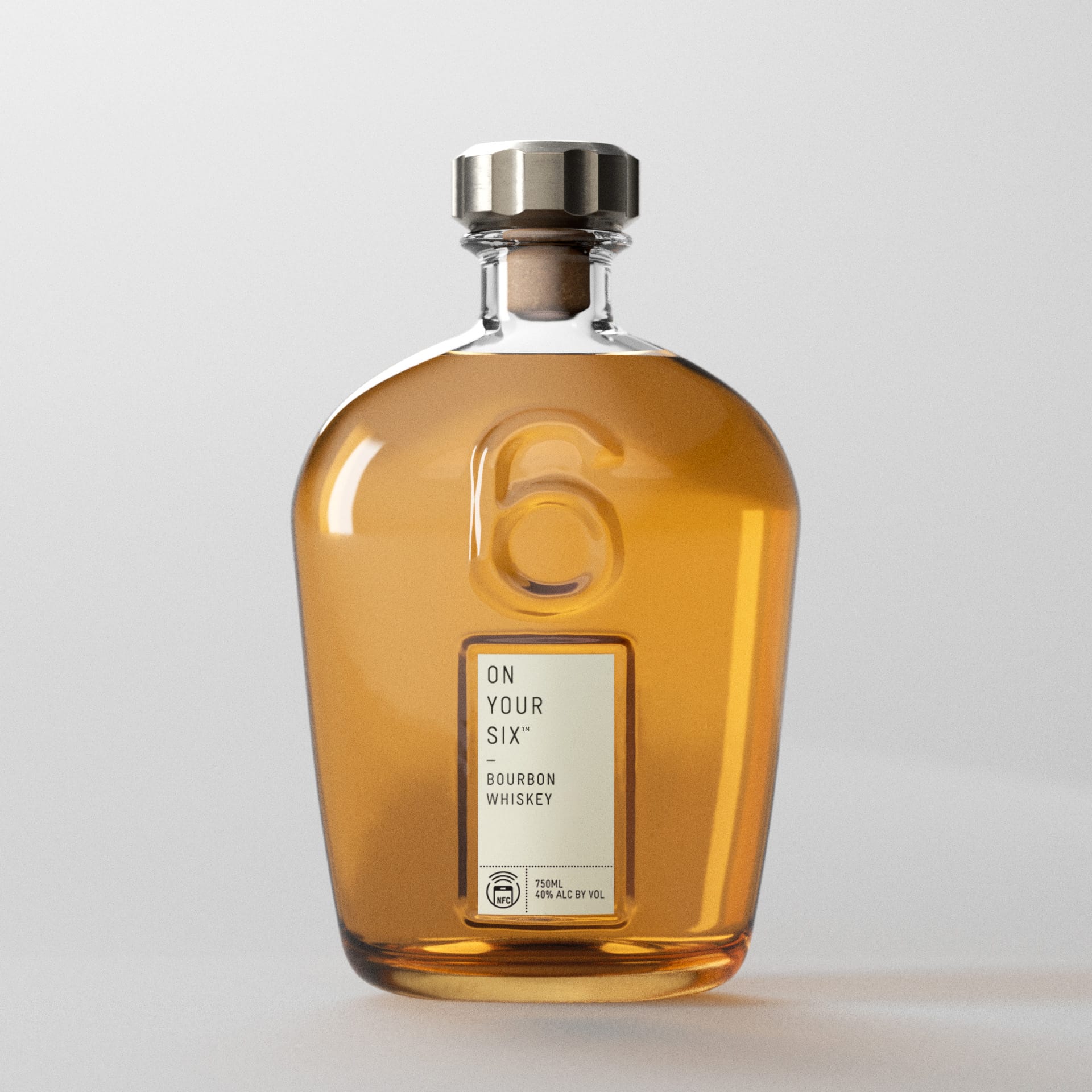 ON YOUR SIX BOURBON 750ML