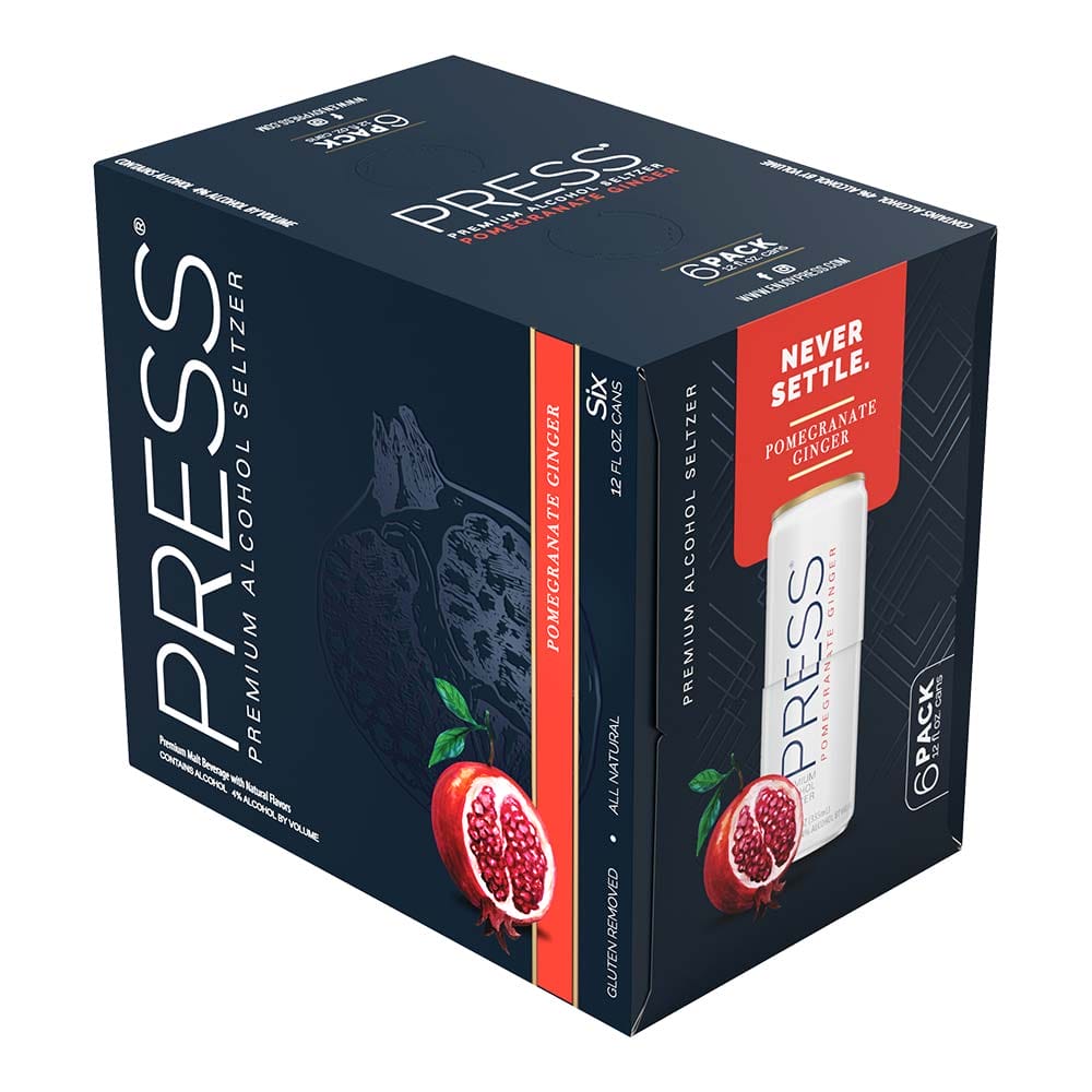 PRESS POMEGRANATE 6PK Can