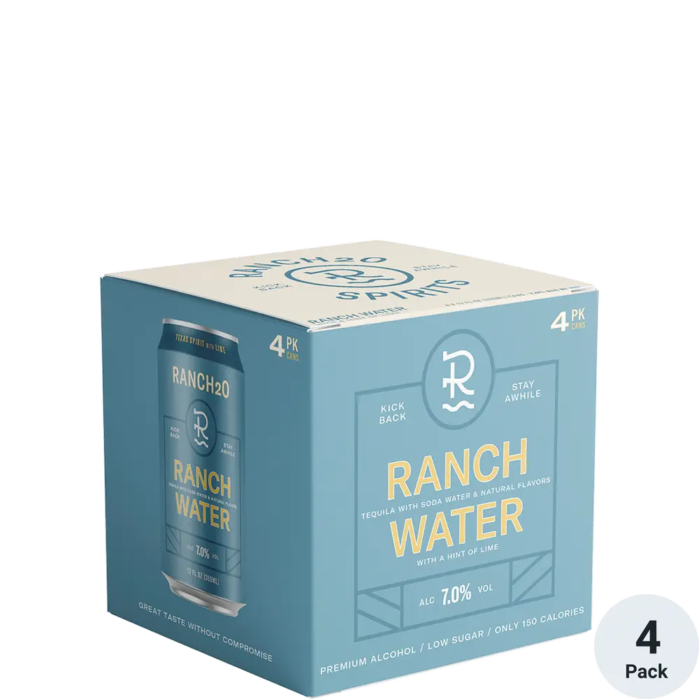 RANCH2O RANCH WATER 4PK