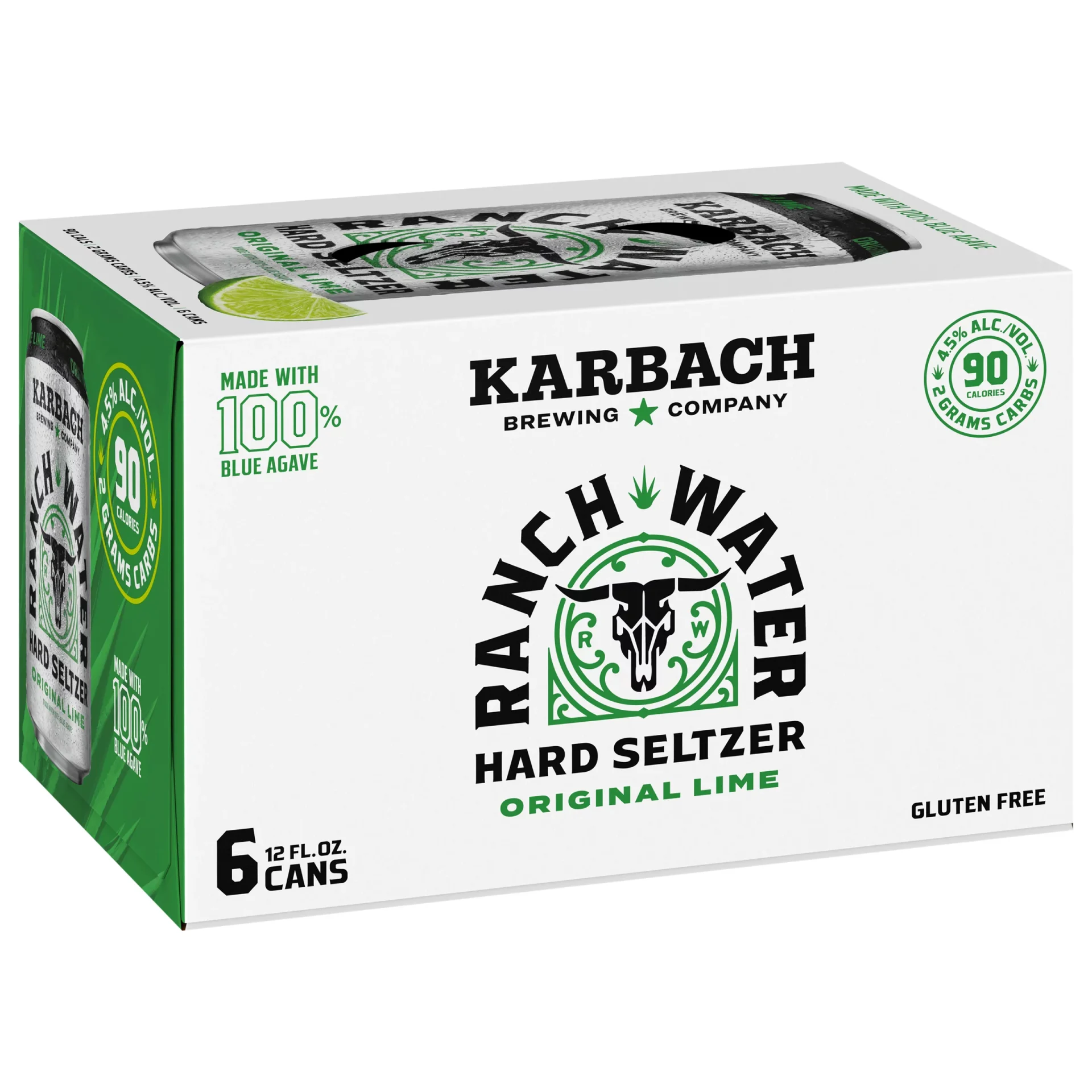 RANCH WATER LIME 6PK