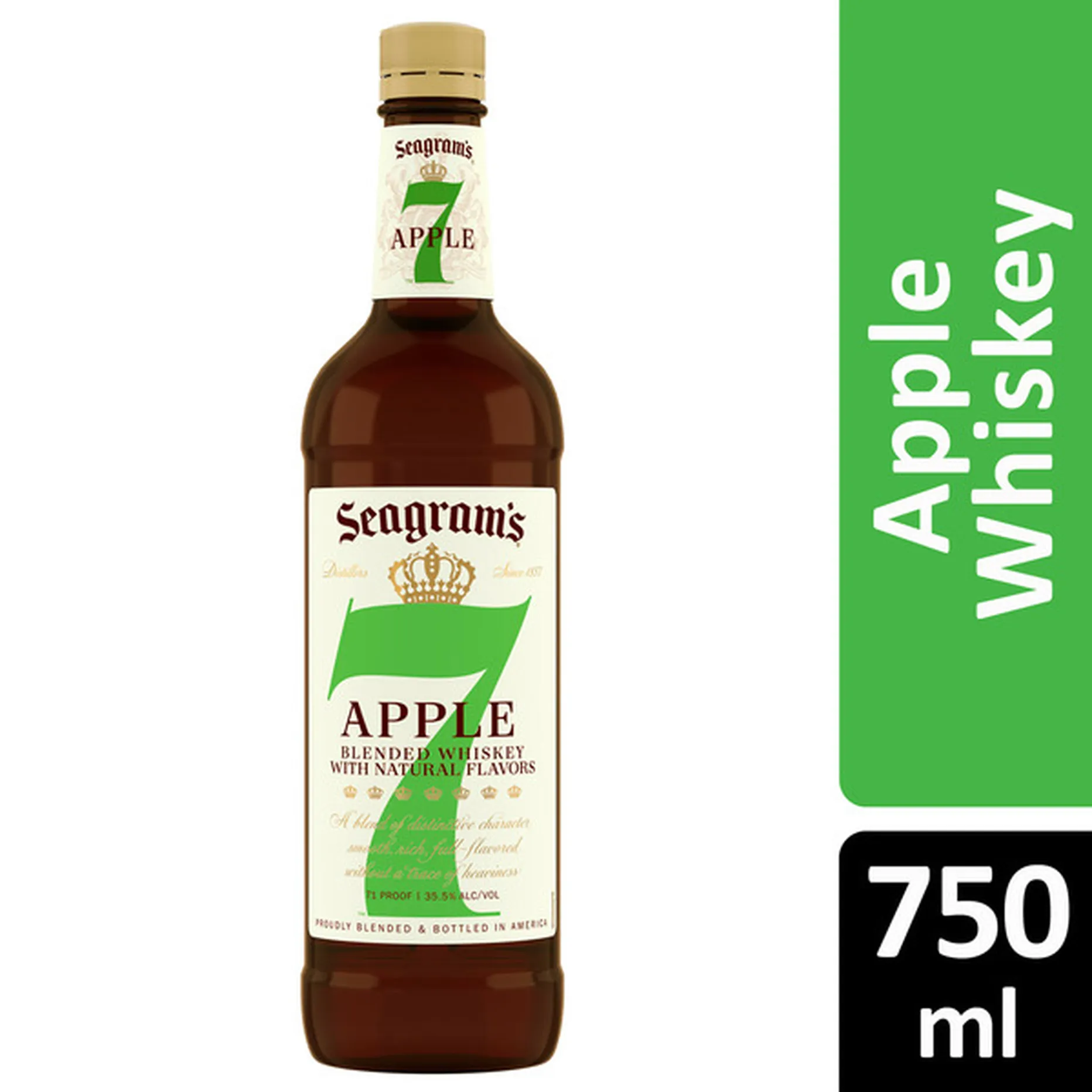SEAGRAMS CROWN APPLE 750