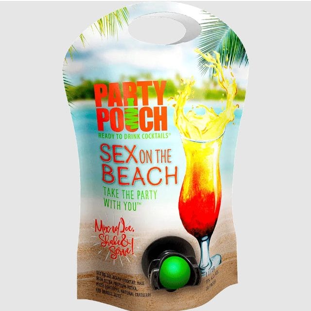 Sex on the beach ready-to-drink cocktail (1l pouch)