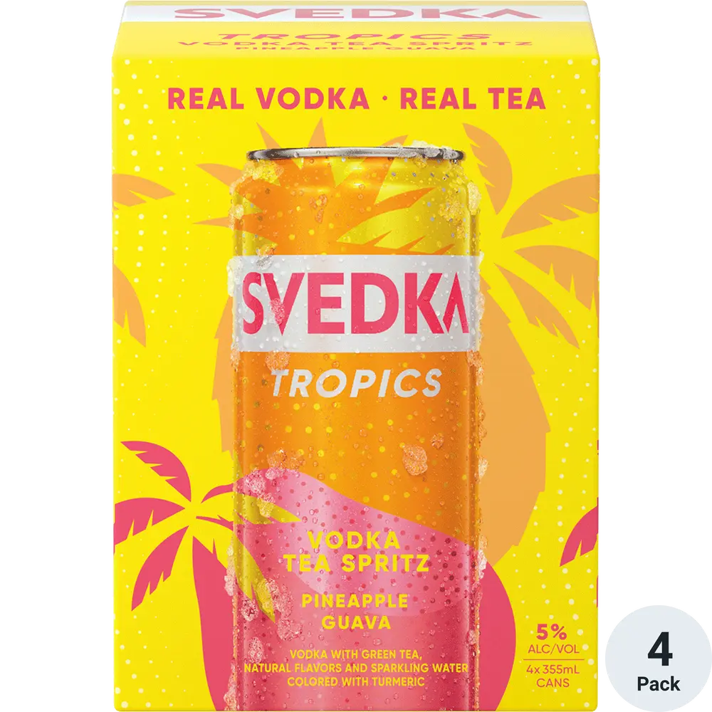 SVEDKA TROPIC 4PAK
