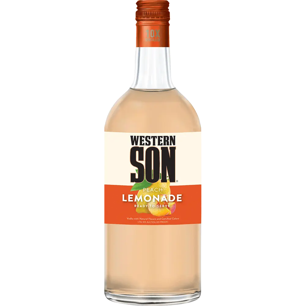 WESTERN SON PEACH LEMONADE 1.75L